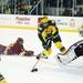 Michigan junior right wingman Luke Moffatt scores in the second period of the game against Ferris State on Friday, Mar. 1. Daniel Brenner I AnnArbor.com